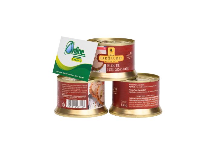 Pate Gan Ngỗng Pháp Bloc FG Goose 200gr- French Goose Bloc Foiegras 130gr